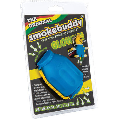 Blue Glow in the Dark Edition Smokebuddy Original by Smoke Buddy - Wholesale