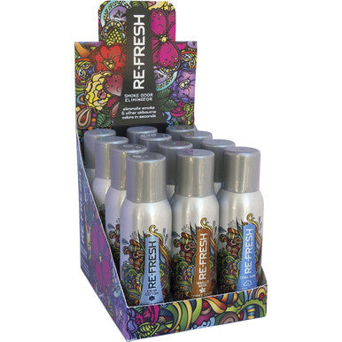 12ct. 4oz  Asst Re-fresh Smoke Odor Eliminator by Smoke Odor - Wholesale