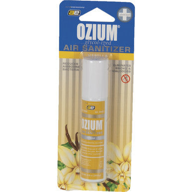 6ct. 0.8oz. Vanilla Ozium Glycol-ized Air Sanitizer Spray by Ozium - Wholesale