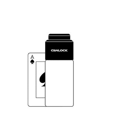 Canlock Glass Stash - 115Ml by Connection Store - Old HBH Wholesale - Wholesale