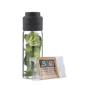 Canlock Glass Stash Plus Designer Gold - 160Ml by Connection Store - Old HBH Wholesale - Wholesale
