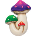 6In Large Multi Color Triple Mushroom Stash Box by Connection Store - Old HBH Wholesale - Wholesale