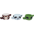 6ct Pipe Bowl Mini - Stoned Faces by Connection Store - Old HBH Wholesale - Wholesale
