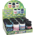 12Ct. 3Oz Asst Small Stash Jars by Fujima - Wholesale