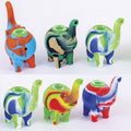4" Elephant Silicone Pipe - Random Color by Green Flower - Wholesale
