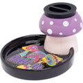 5.5In Stashtray - Pink Mushroom Drop In by Fujima - Wholesale