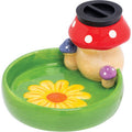 5.5In Stashtray - Mushroom & Flowers by Connection Store - Old HBH Wholesale - Wholesale