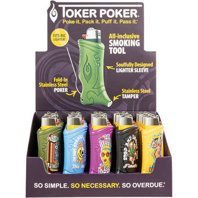 25Ct Toker Poker Limited - Soul Speaker (Lighters by Toker Poker - Wholesale