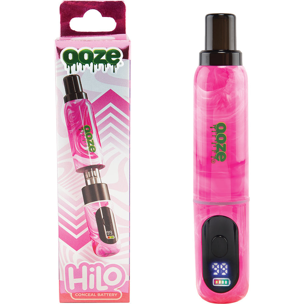 Pink Swish Hilo Conceal OOZE 510-Battery by OOZE - Wholesale
