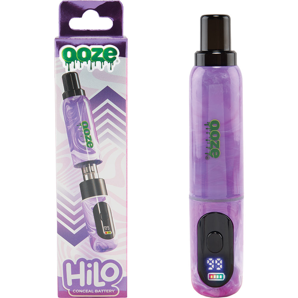 Purple Swish Hilo Conceal OOZE 510-Battery by Connection Store - Old HBH Wholesale - Wholesale