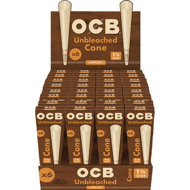 32 Ct. OCB Virgin Cone 1.25" by OCB - Wholesale