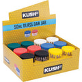 24Count 50Ml Glass Dab Jars Silicone Top - Kushrx by Kush Rx - Wholesale