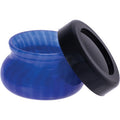 1.6In Blue Boro Glass Jar With Silicone Top - Us Color by Connection Store - Old HBH Wholesale - Wholesale
