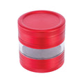 Black See Through Chamber Grinder by Green Flower - Wholesale