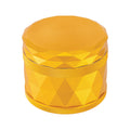 Gold Harlequin Pattern Grinder by Green Flower - Wholesale