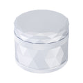 Silver Harlequin Pattern Grinder by Green Flower - Wholesale