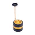 Yellow Aluminium Grinder w/ Cone Holder & Funnel by Green Flower - Wholesale