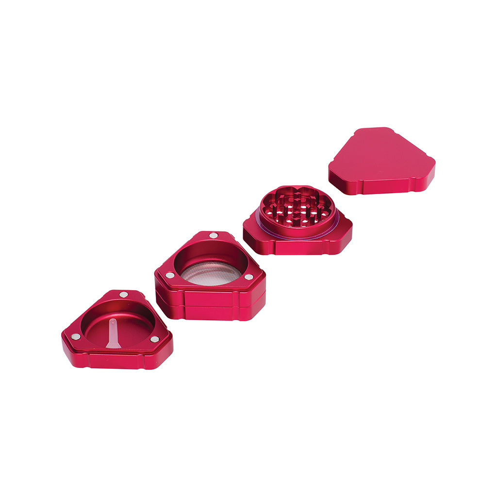 63mm Red Triangle 1-Click Magnetic Grinder Wholesale