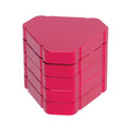 63mm Red Triangle 1-Click Magnetic Grinder by Green Flower - Wholesale