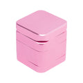 55mm Pink Square 1-Click Magnetic Grinder by Green Flower - Wholesale