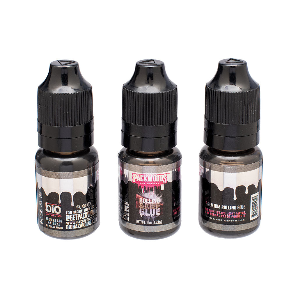16ct Packwoods x BIO Blunt Rolling & Kief Glue - 10ml Wholesale