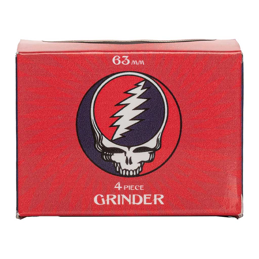 Grateful Dead 63mm Bertha 4pc Metal Grinder Wholesale