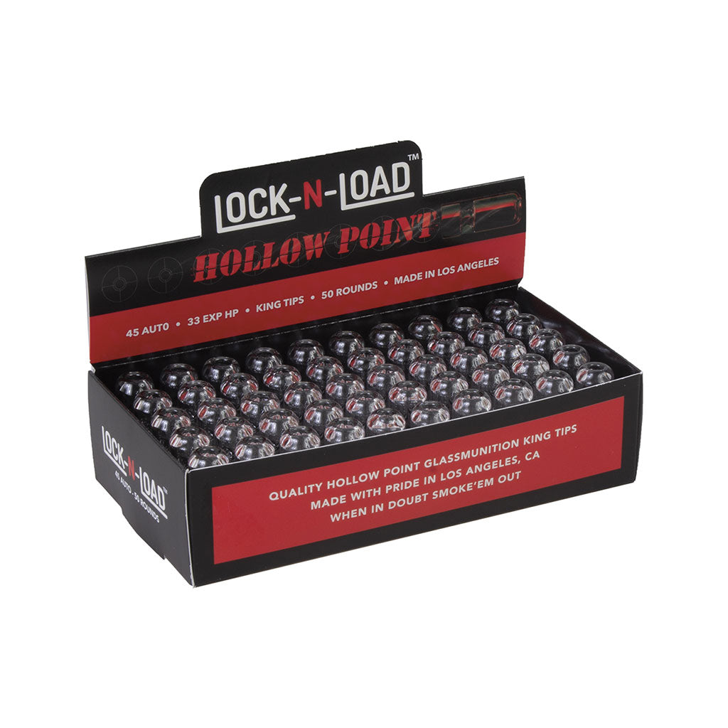 50ct. .45mm Glass Tip Lock-N-Load Wholesale | Lock-N-Load