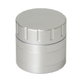 4 Stage Zinc Silver Grinder by Green Flower - Wholesale