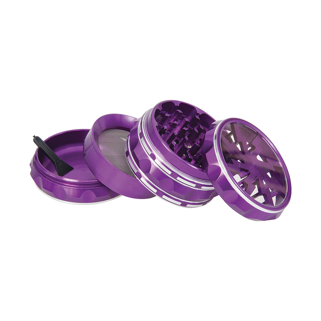4 Stage Purple Color Cnc Grinder Wholesale | Green Flower