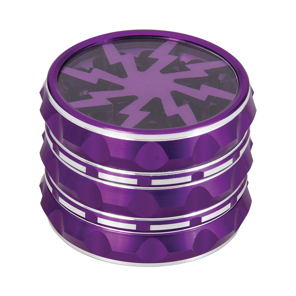 4 Stage Purple Color Cnc Grinder by Green Flower - Wholesale