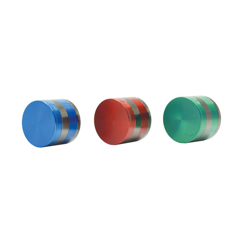 12ct 4-Part Premium Grinder - 50mm by Green Flower - Wholesale