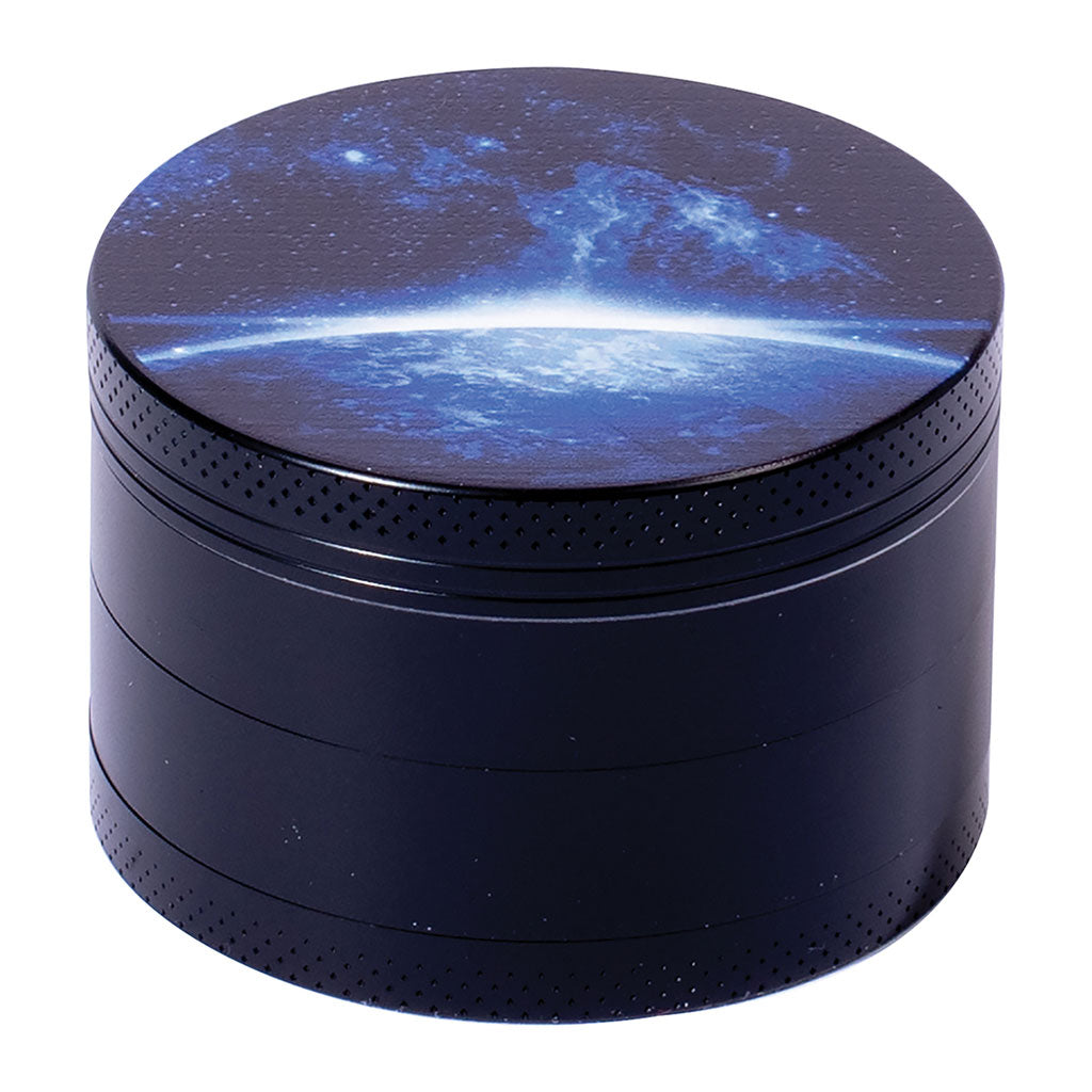 6ct. 4-Part Space Design Grinder - 63mm by Green Flower - Wholesale