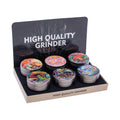 6ct. 63mm Mushroom Grinder by Green Flower - Wholesale