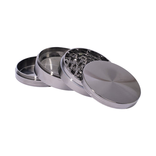 100mm Jumbo Grinder - Gun Metal Wholesale | Green Flower