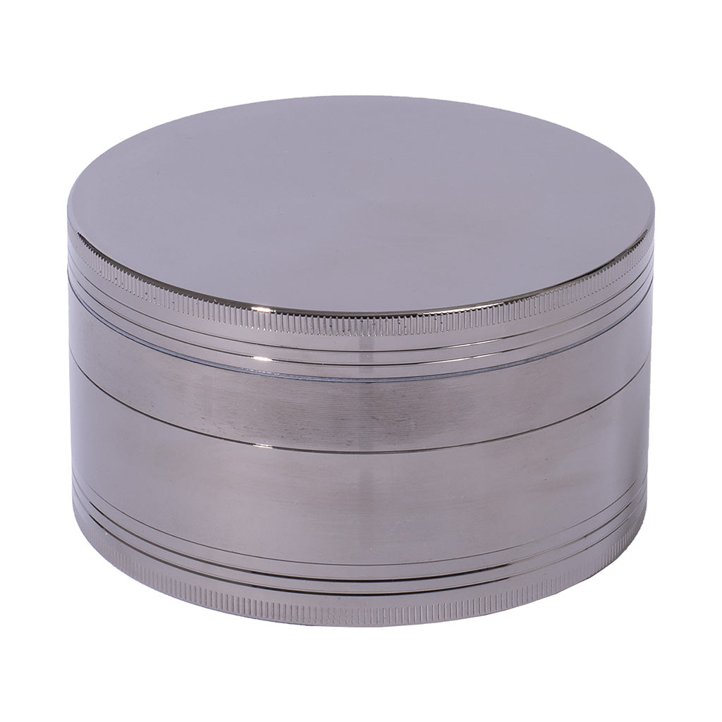 100mm Jumbo Grinder - Gun Metal by Green Flower - Wholesale