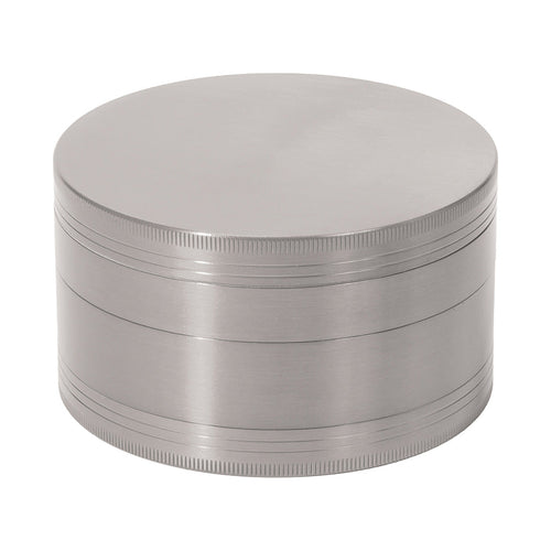 100mm Jumbo Grinder - Silver by Green Flower - Wholesale