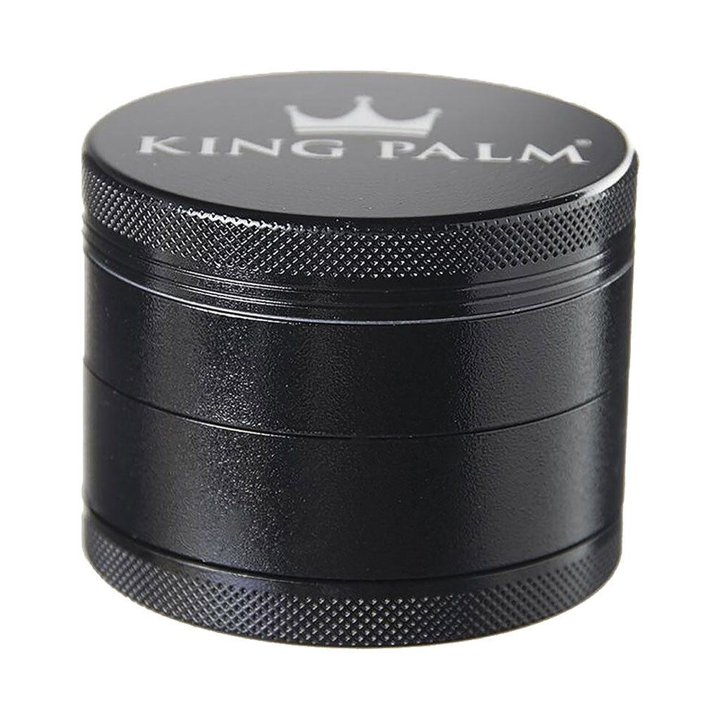 6ct. King Palm Ceramic Coated Grinder - Black by King Palm - Wholesale
