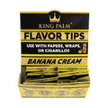 50ct. 2pk. King Palm Terp Filters - Banana Cream by King Palm - Wholesale