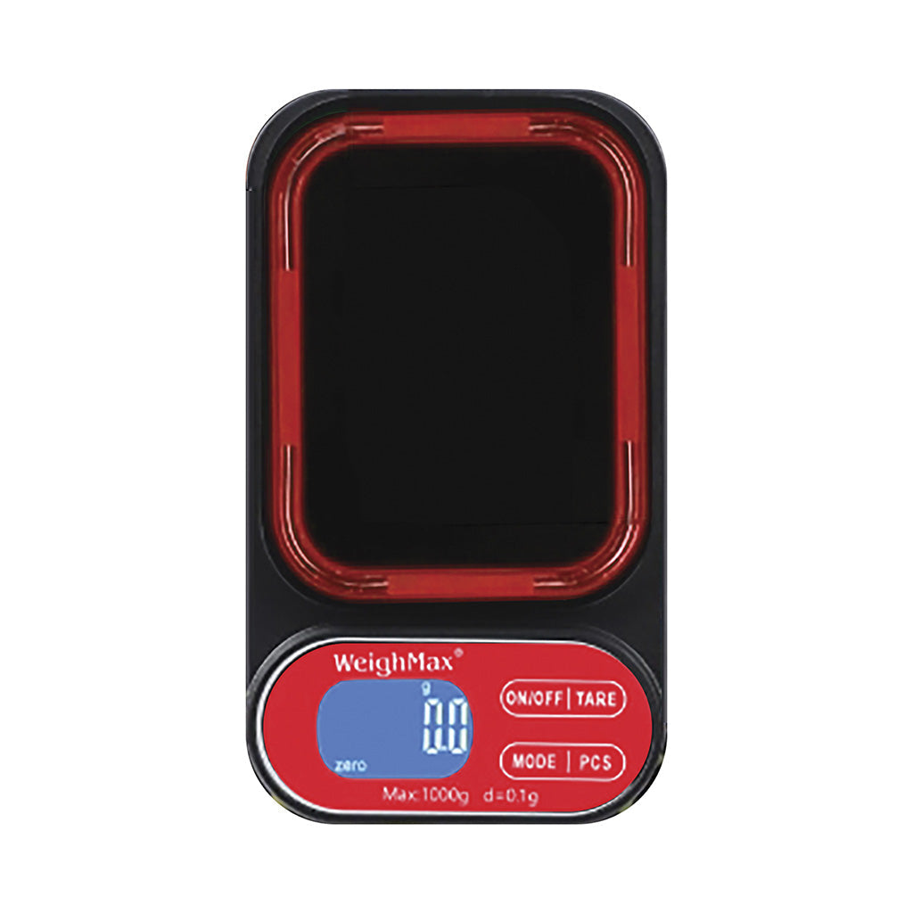 100g Red LED Weighmax Pocket Scale - .1g by WeighMax - Wholesale