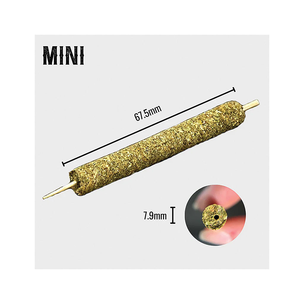 Mini Purple Rose Cannagar Mold D1 Wholesale | Green Flower