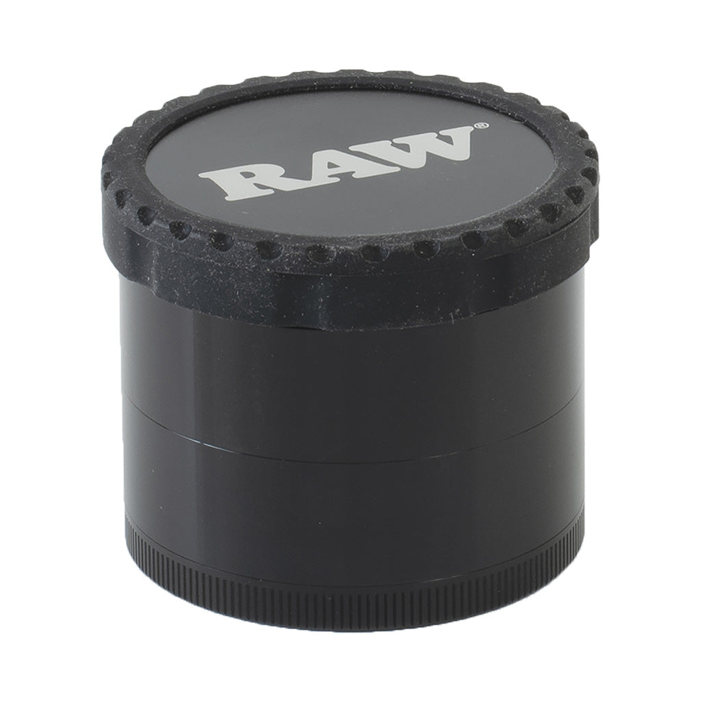 Black Raw Life 4- Piece Grinder by Raw - Wholesale