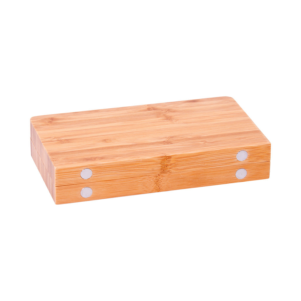 Raw® Flipback Bamboo Rolling Tray Wholesale | Raw | Smoke & Vape Wholesale