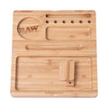 Raw® Flipback Bamboo Rolling Tray by Raw - Wholesale