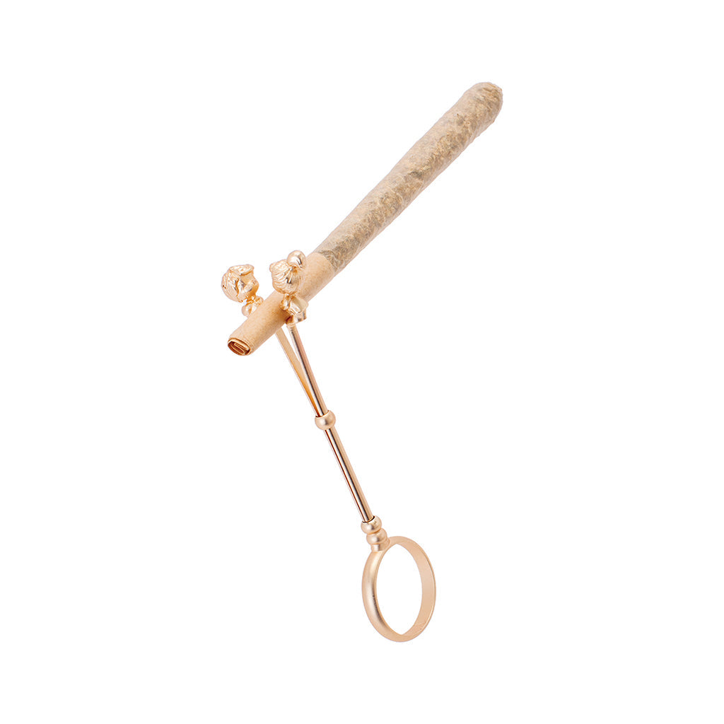 18ct. Green Goddess Metal Ring Joint Holder Wholesale | KushRX