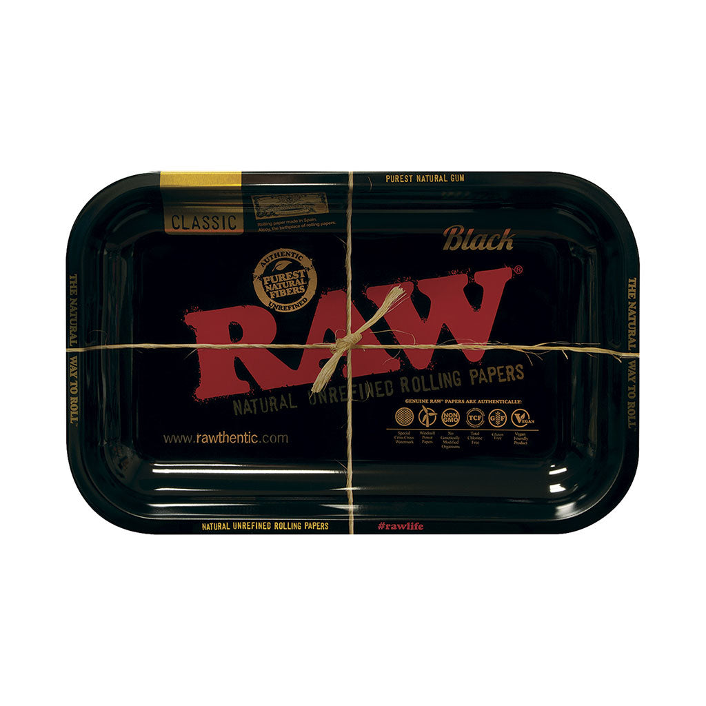 Small Raw Black Rolling Metal Tray by Raw - Wholesale