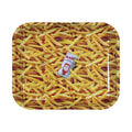 Large Raw Rolling Metal Tray French Fries by Raw - Wholesale