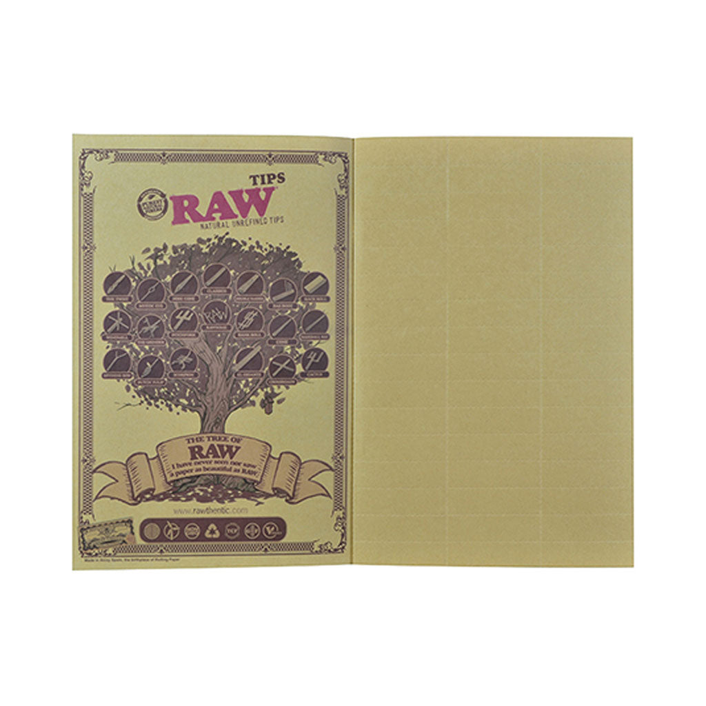 The Rawlbook 10 Pages 480 Tips Total Wholesale | Raw | Smoke & Vape Wholesale