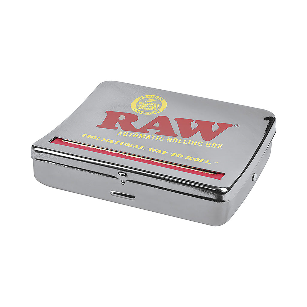 110mm Raw Metal Auto-Roll Box by Raw - Wholesale