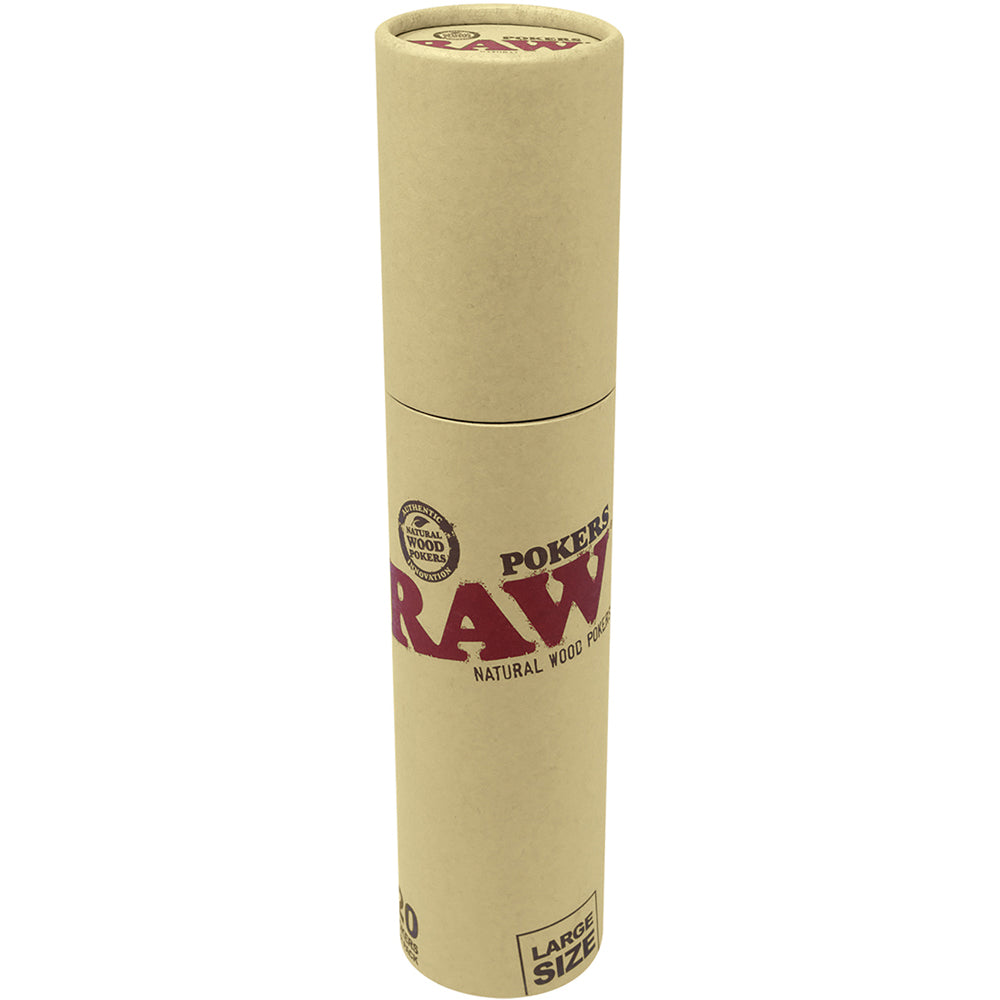 20ct. Raw 9" Long Wooden Pokers by Raw - Wholesale
