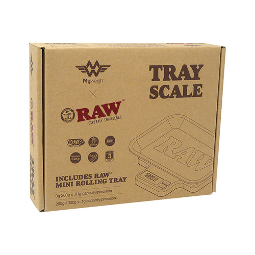 1000g X 0.1g Raw x My Weigh Tray Scale - Magnetic Tray by Raw - Wholesale